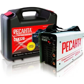 Сварочный аппарат РЕСАНТА САИ-220 в кейсе Сварочный аппарат РЕСАНТА САИ-220 в кейсе