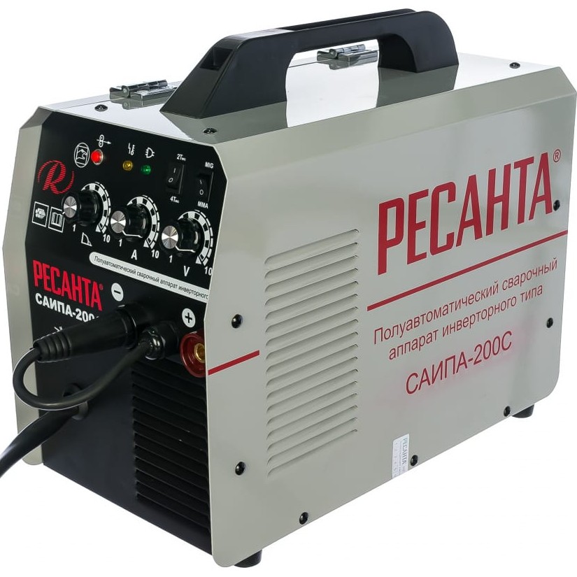Полуавтомат Ресанта САИПА-200C для сварки проволокой и электродом